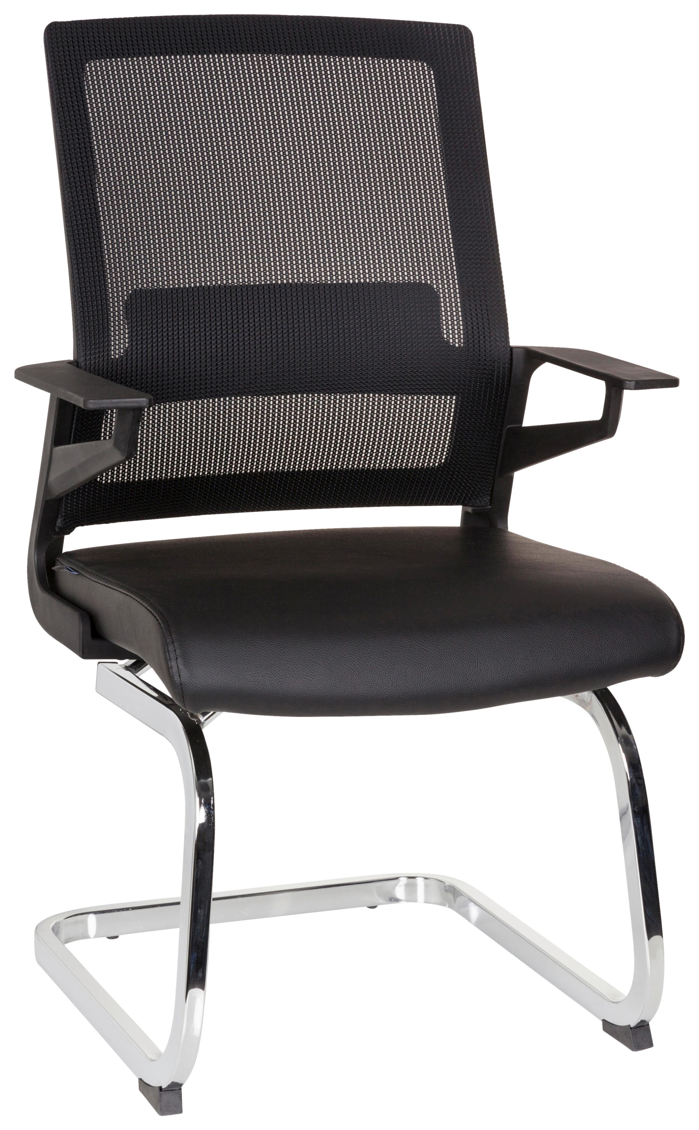 Besucherstuhl Inventor V Pro Schwarz
