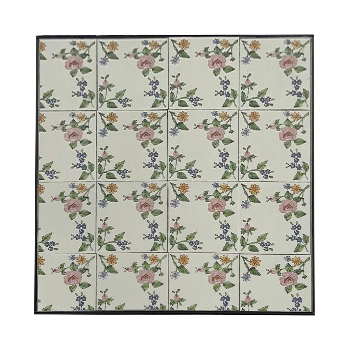 Gartenset Camilla Romantic Rose - Creme/Schwarz, Basics, Keramik/Metall (60/60/75cm) - Ambia Garden