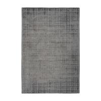 Flachwebteppich, 80x150 cm Karma 125 Anthrazit 80 X 150 - Anthrazit, Basics, Textil (80/150cm) - Novel