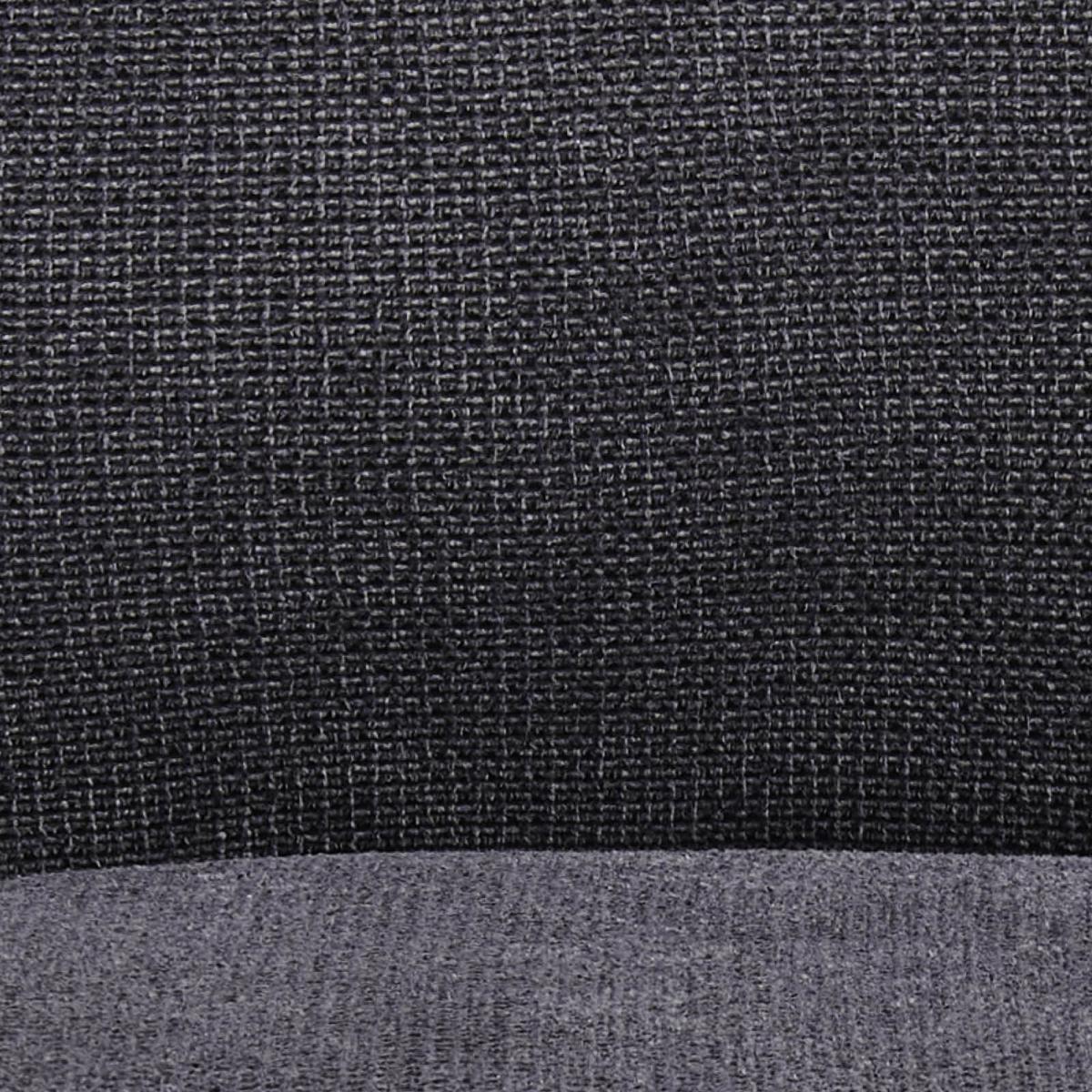 Esszimmerstuhl Amna Anthrazit Gepolstert - Anthrazit, KONVENTIONELL, Holz/Textil (51/86,5/64cm)