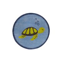 Kinderteppich Turtle - Blau/Grün, Trend, Textil (80cm) - Esprit