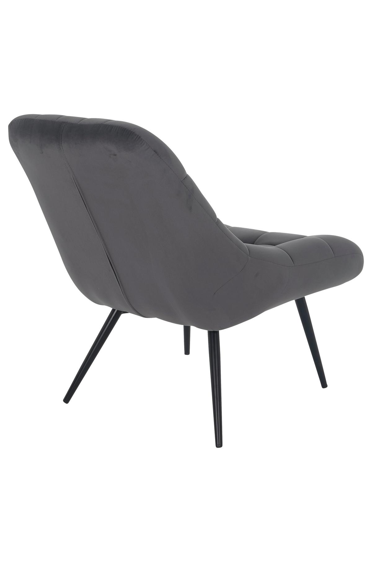 Xxl-sessel Grau, Schwarz B: 76 Cm - Schwarz/Grau, MODERN, Textil (76cm) - Livetastic
