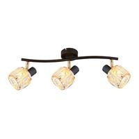 STRAHLER 93-30191 DUBAI - Roségold/Schwarz, KONVENTIONELL, Glas/Metall (45/18/9cm)