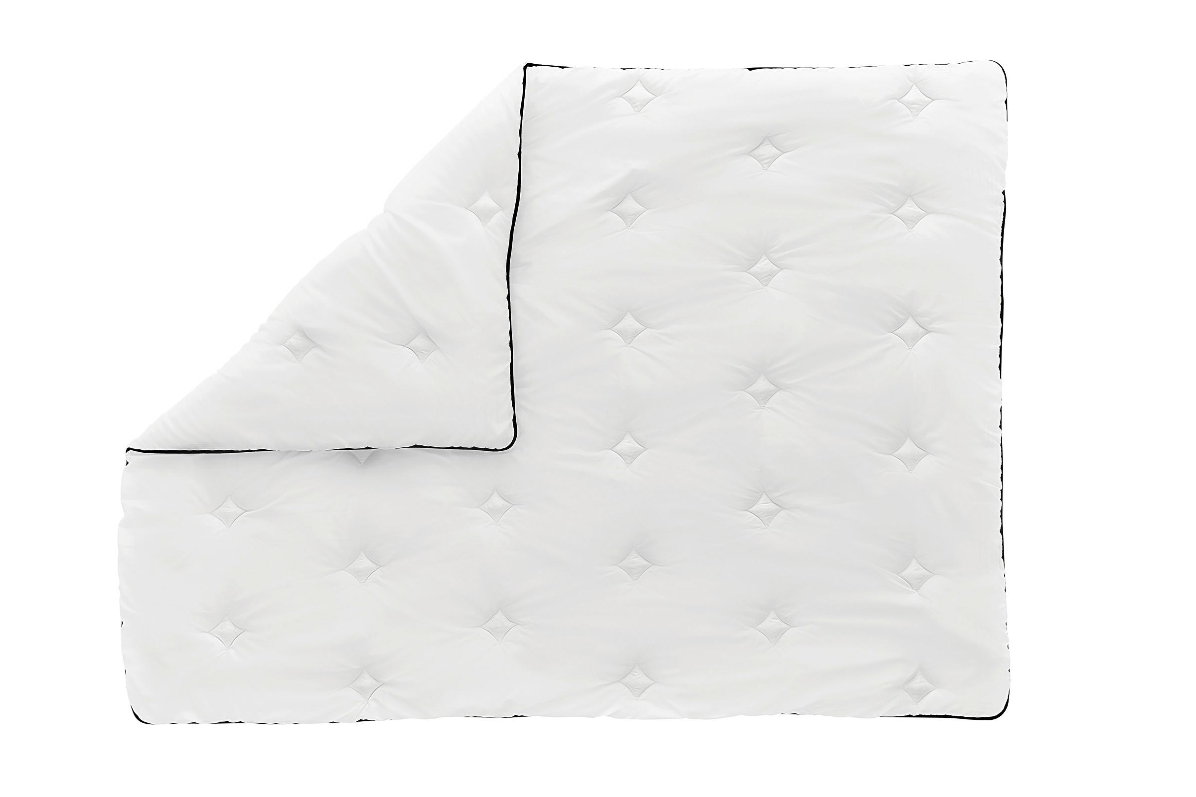 Vierjahreszeitendecke Dacron 4 Jahreszeiten Light - Weiß, Basics, Textil (200/200/3cm) - Yatas