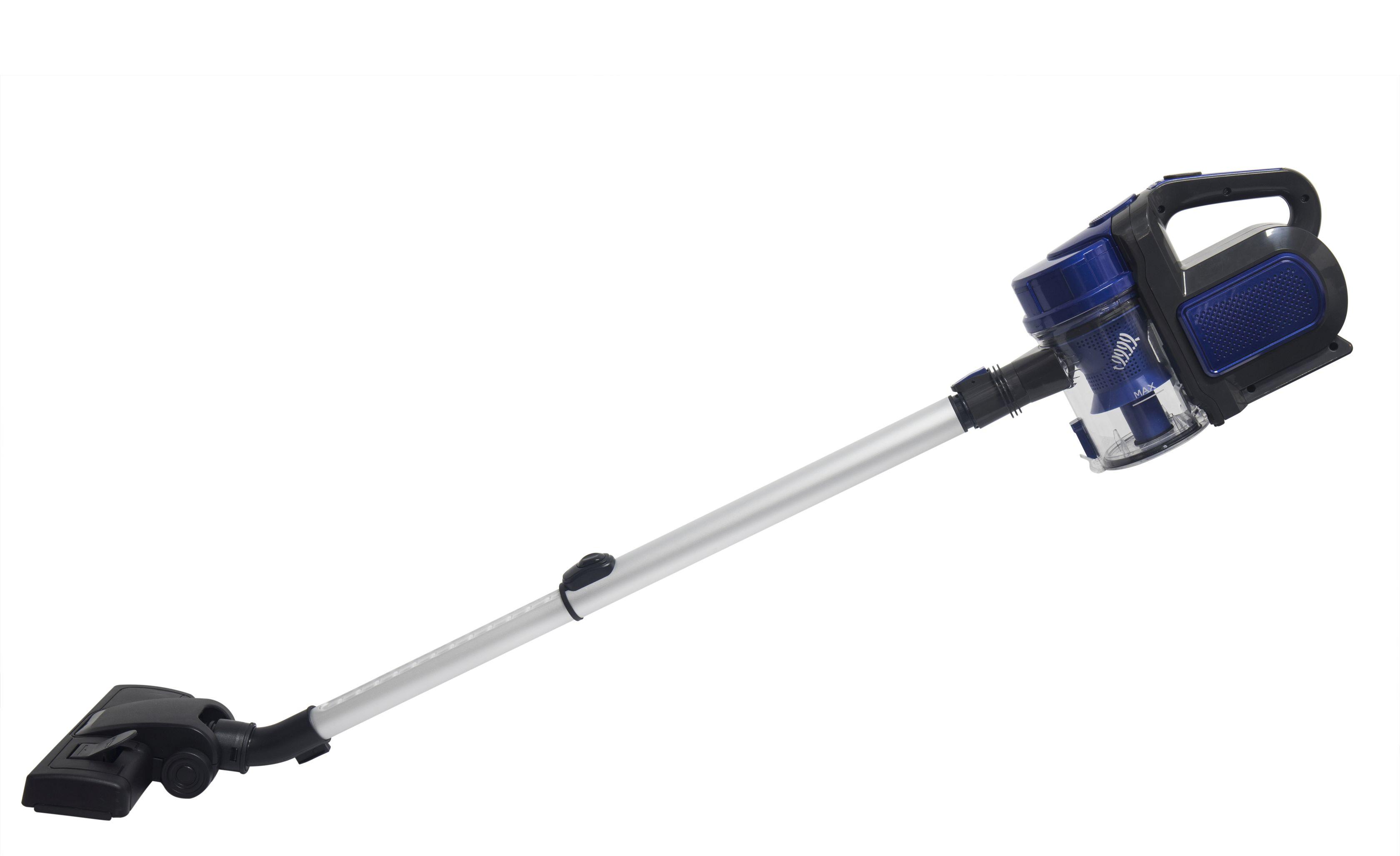 Akku-handstaubsauger Reno 0,8 L Mit 2-In-1-Funktion - Blau/Schwarz, LIFESTYLE, Kunststoff/Metall (120/27/20cm) - Bono