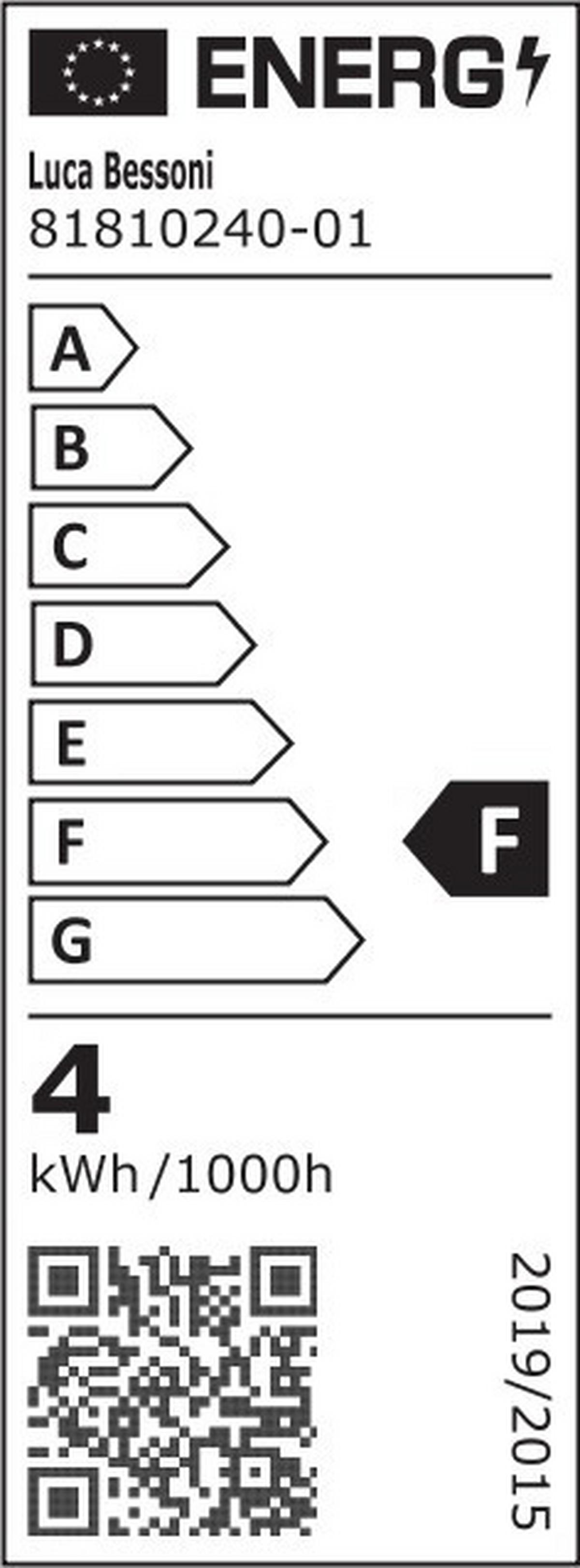 LED-Strahler Marko 1-Flammig verstellbar Ø 7 cm - Chromfarben/Nickelfarben, KONVENTIONELL, Metall (7/14cm) - Luca Bessoni