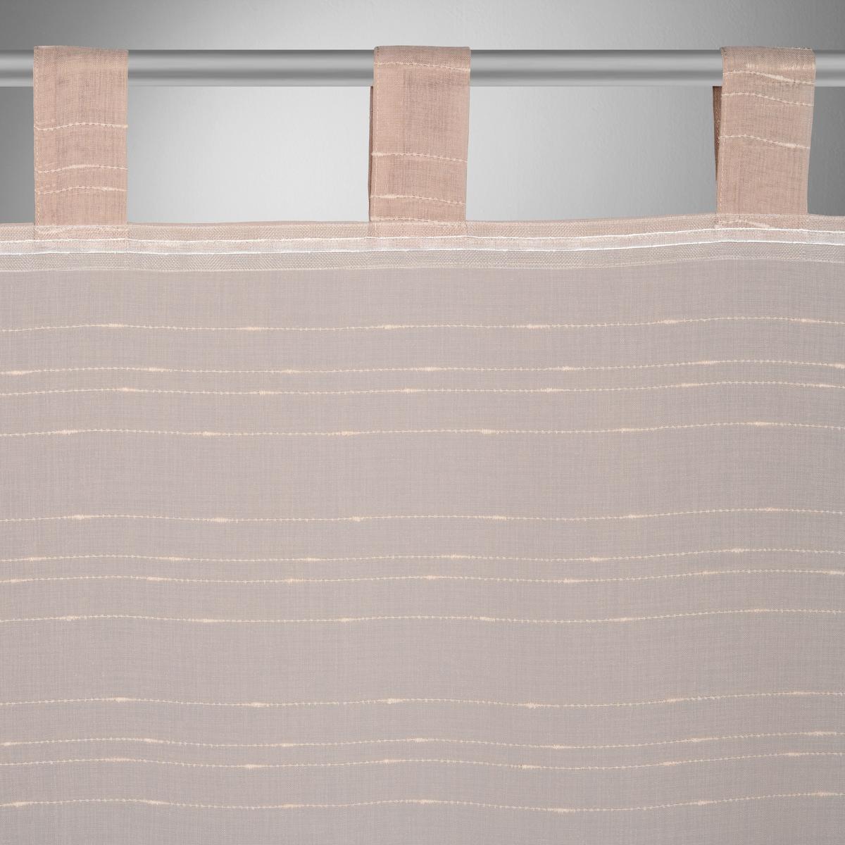 ZÁVĚS S POUTKY IDA - béžová, Konvenční, textil (135/245cm) - Based