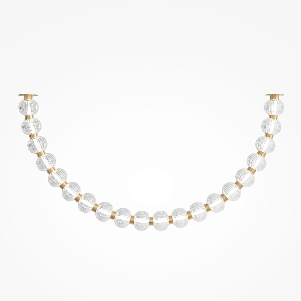 Deckenleuchte Amulet - Goldfarben, MODERN, Metall (150/9/63,6cm) - MAYTONI