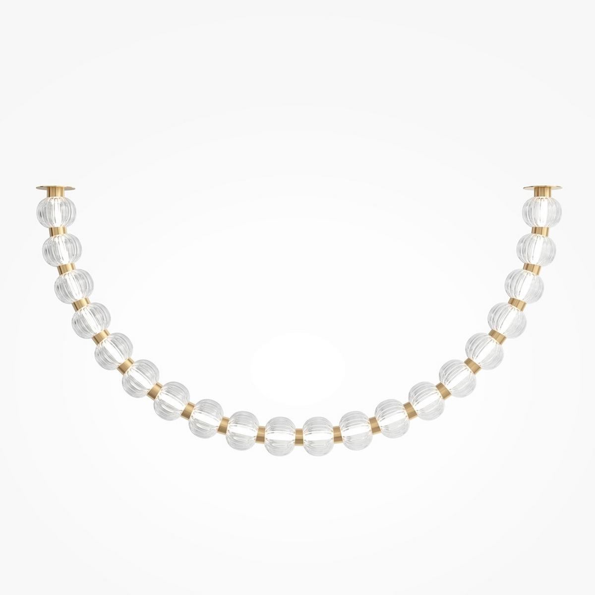 Deckenleuchte Amulet - Goldfarben, MODERN, Metall (150/9/63,6cm) - MAYTONI