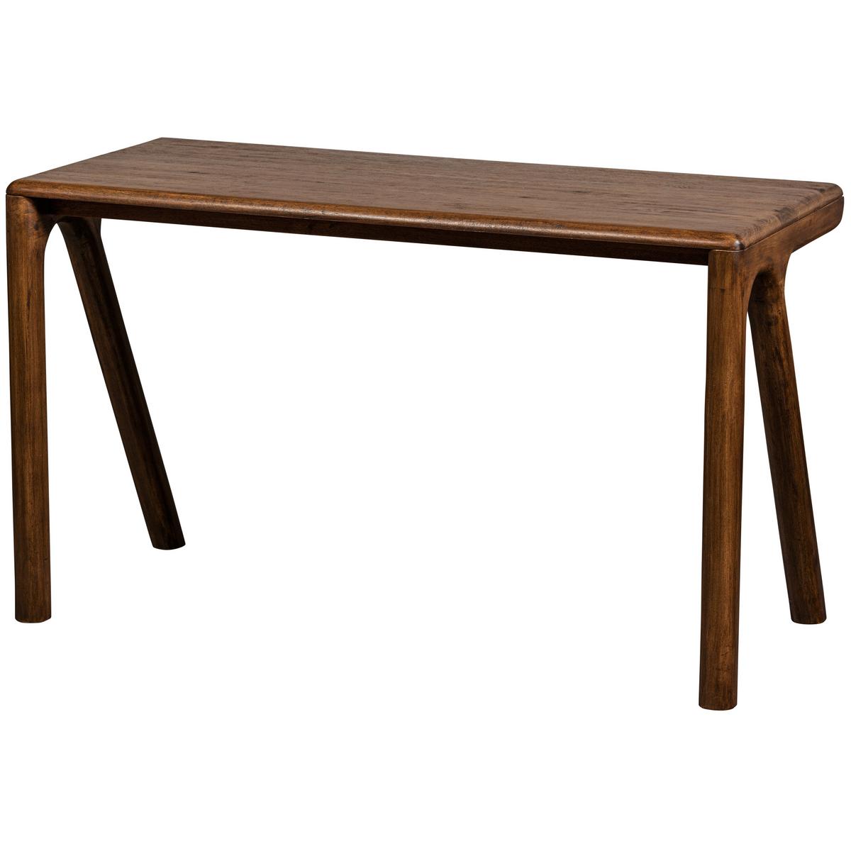 Schreibtisch Tug Walnussfarben B: 130 cm - Walnussfarben, Design, Holz (130/60/78cm) - Livetastic