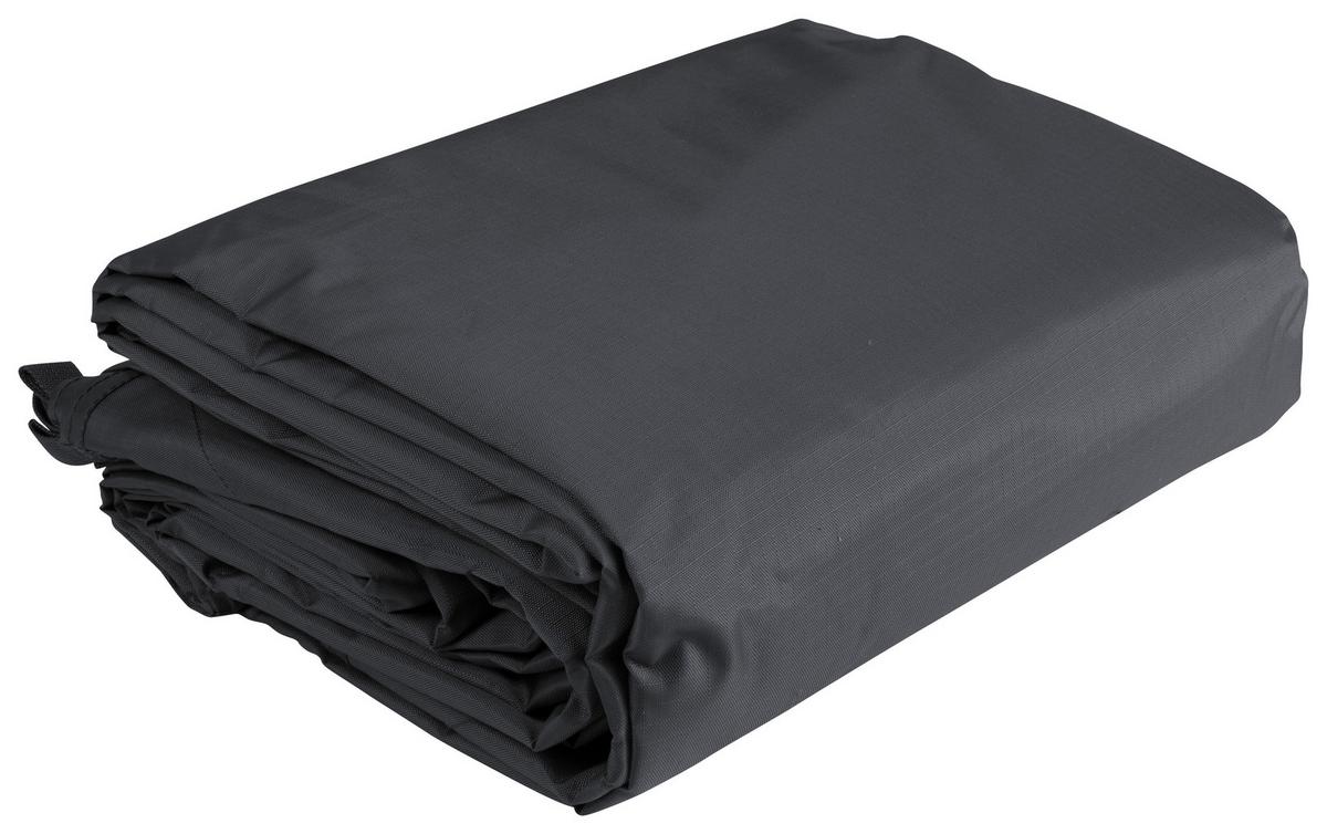 Schutzplane mit Schlaufen 4x5m Premium Ripstop Anthrazit - Anthrazit, Basics (400/500cm)