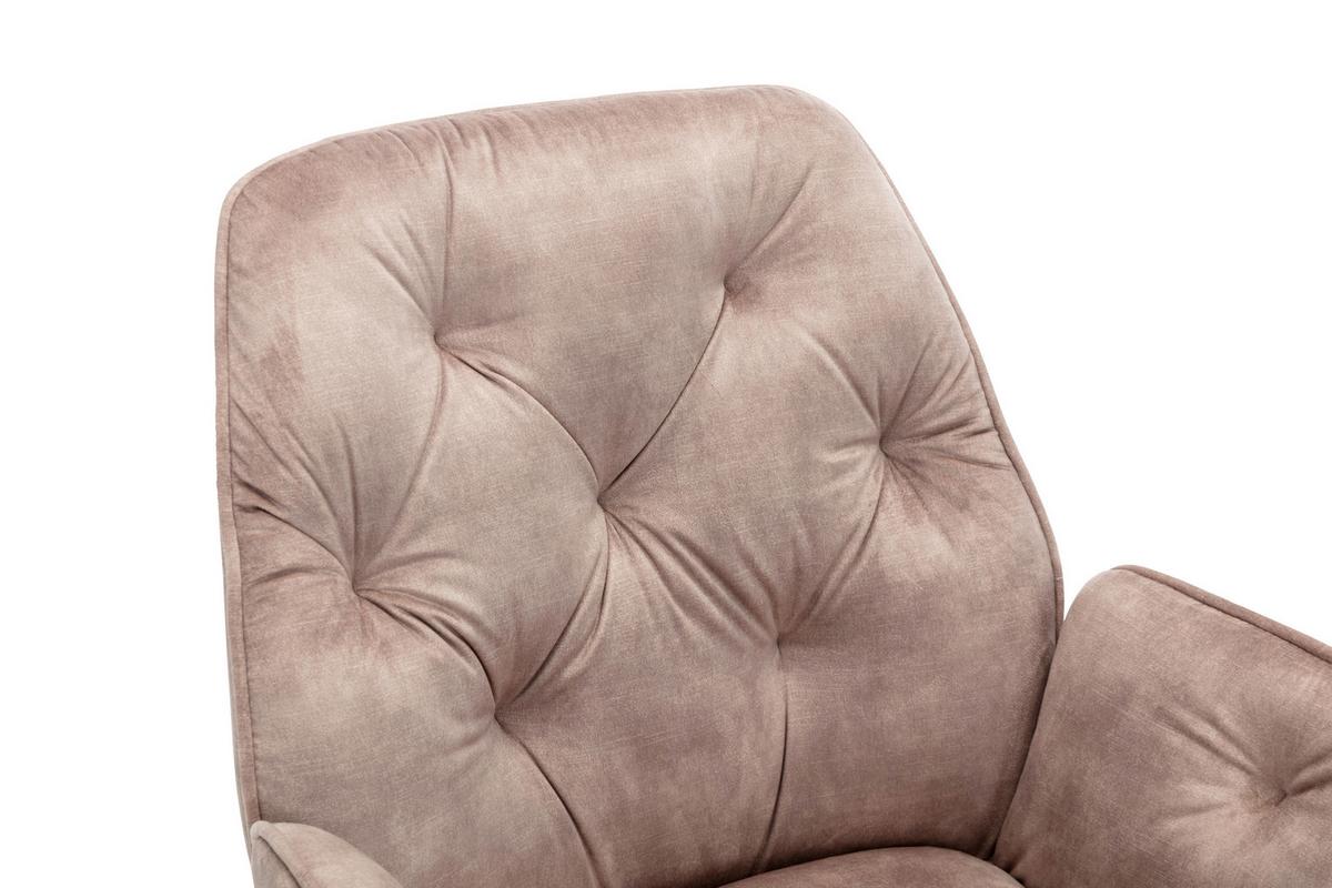 Esszimmerstuhl Sarina Beige/ Schwarz Gepolstert 2-Er Set - Beige/Schwarz, Basics, Textil/Metall (59,9/89/62cm) - MID.YOU