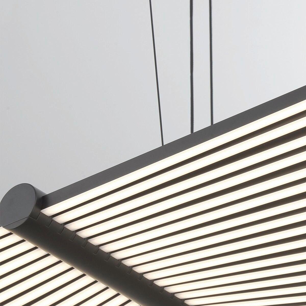 Csillár Qn-Seraph-Lp-L-Blk - fekete, Design, műanyag/fém (20/105/27,5cm) - Elstead Lighting