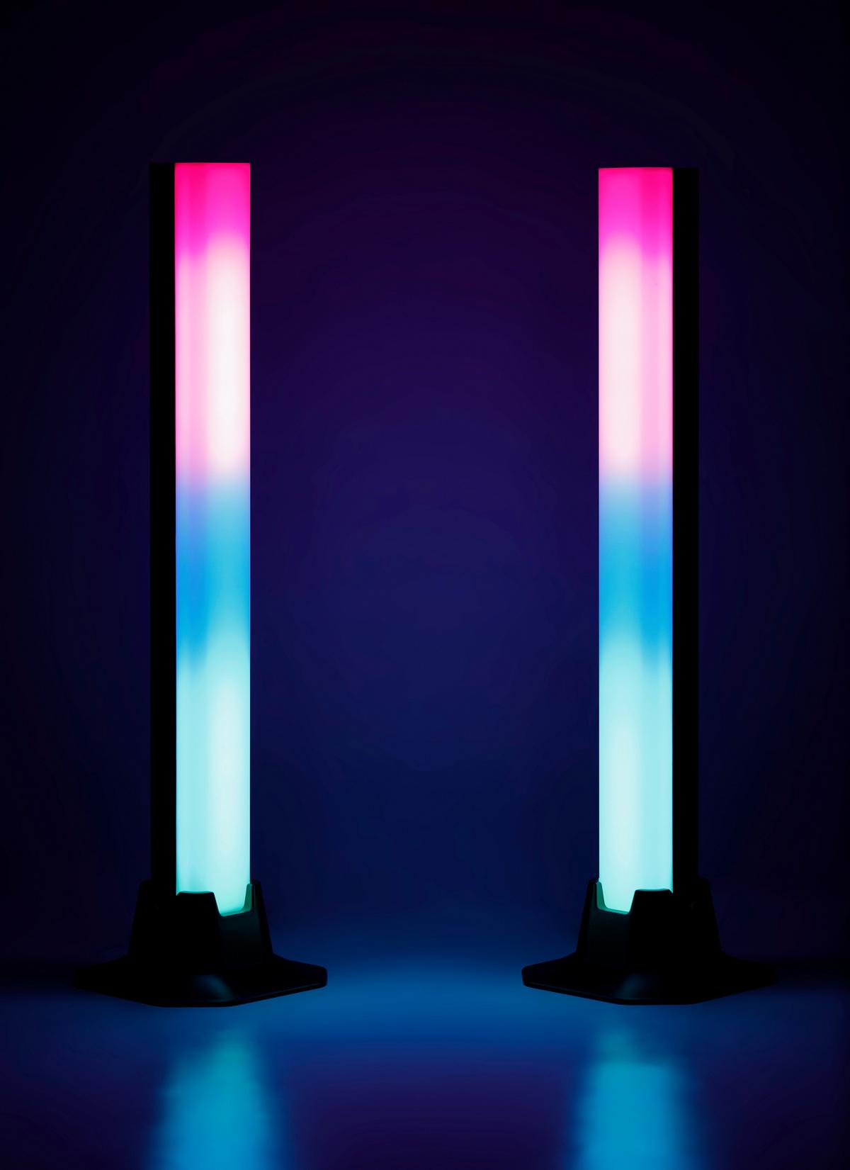 STOLNÍ LED LAMPA RIZI - černá, Moderní, plast (9/3/32cm) - Mömax