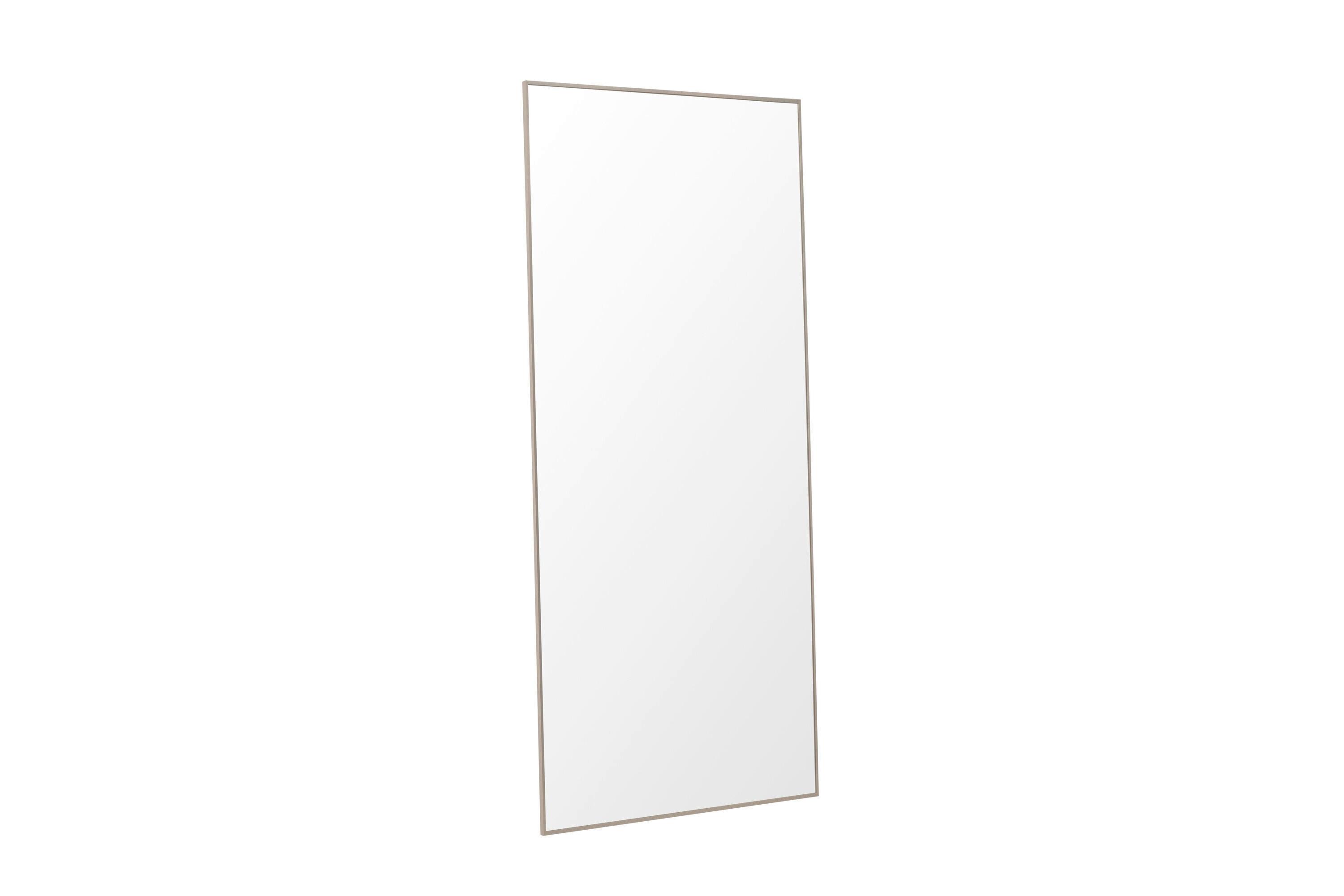 Spiegel Orlando B: 85cm - Beige, MODERN, Glas/Metall (85/190/3cm) - Livetastic