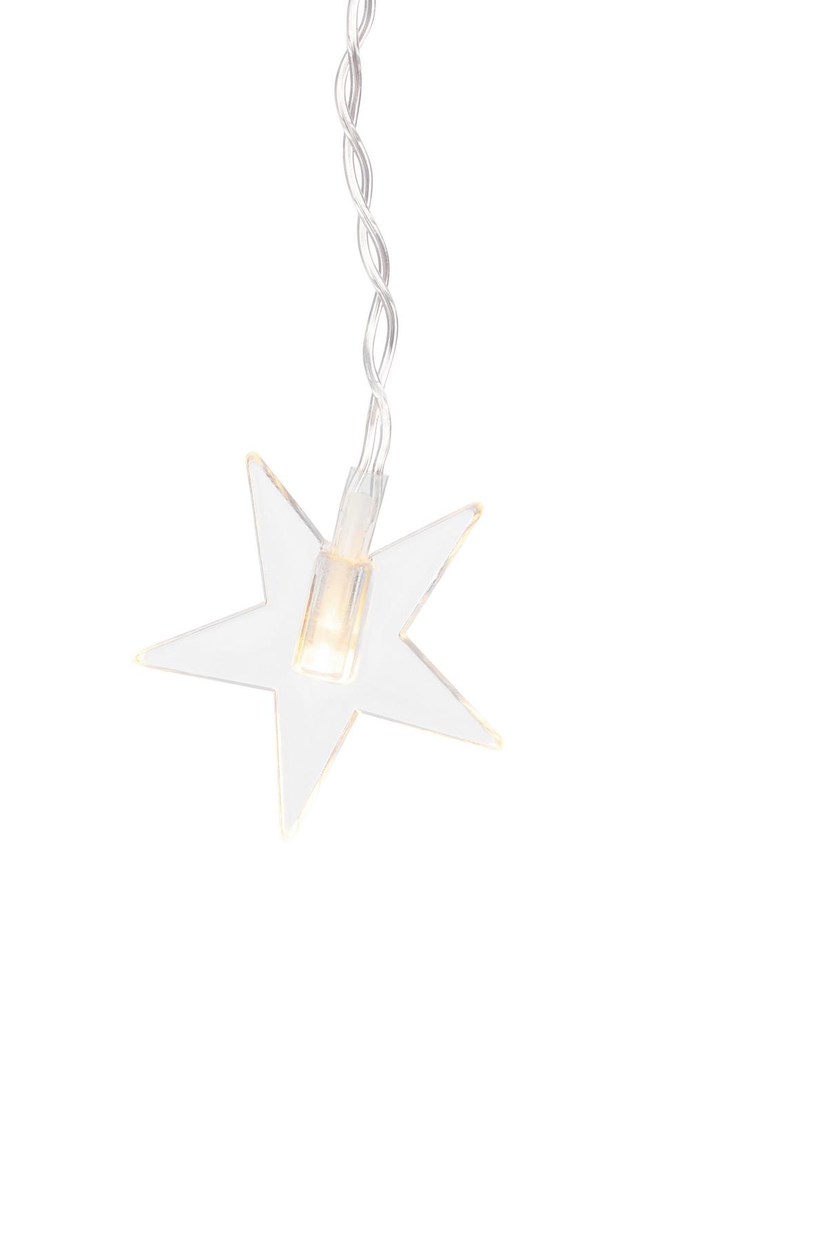 Svetelná reťaz STELLA -PAZ- - priehľadné, plast (100/100/2cm) - Mömax