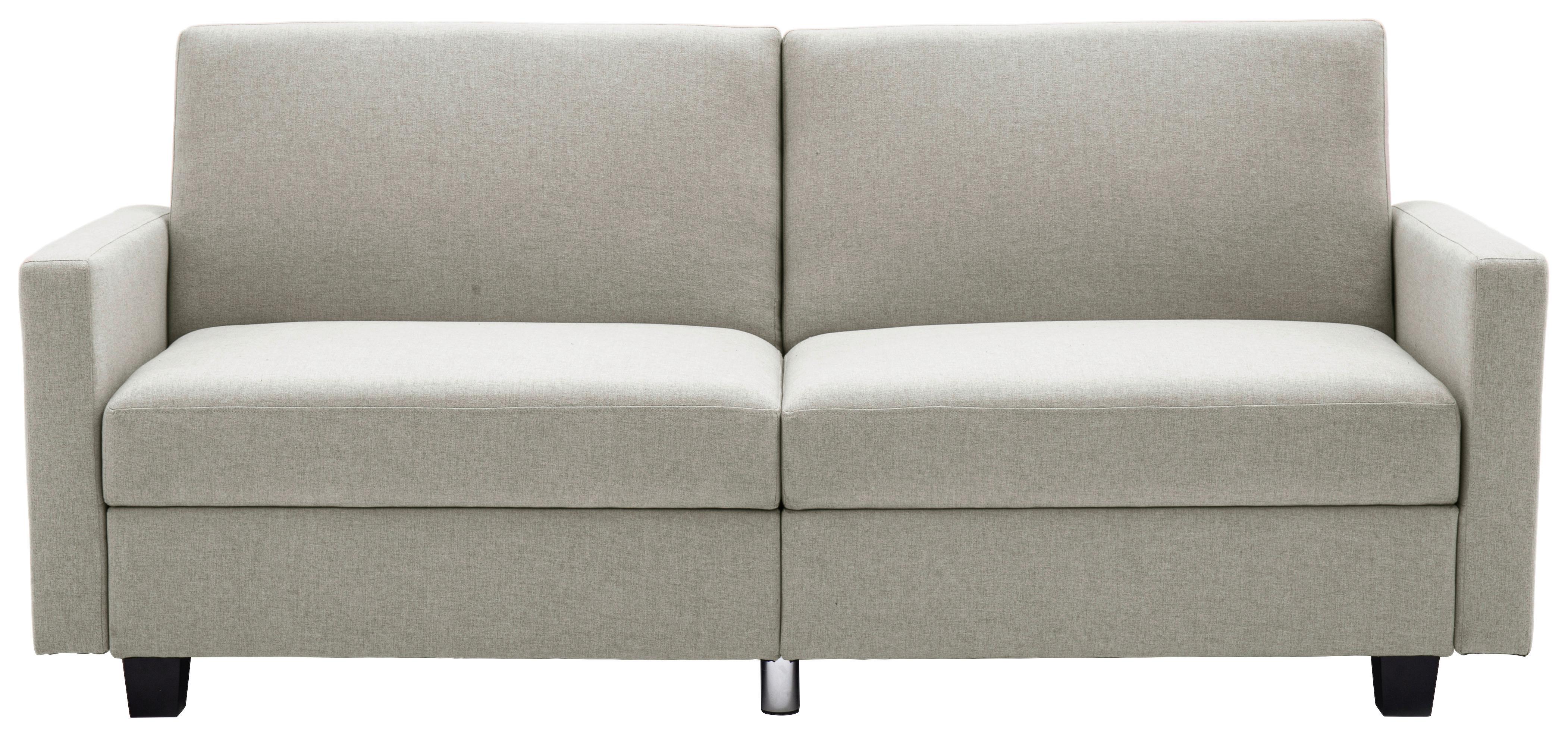 Schlafsofa Kipu Weiß B: 192 cm - Creme/Schwarz, Basics, Textil (192/76/85cm) - P & B