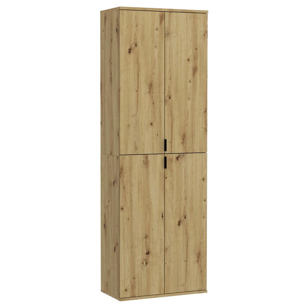 Drehtürenschrank 61 cm Projekt, Eiche