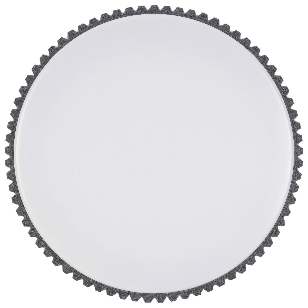 STROPNÍ LED SVÍTIDLO FILZI - šedá/bílá, Moderní, kov/textil (30/8,5cm) - Mömax