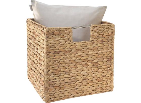 Koš Regálový Anna - přírodní barvy, Lifestyle, kov/přírodní materiály (33/32/33cm) - Zandiara Koš Regálový Anna - přírodní barvy, Lifestyle, kov/přírodní materiály (33/32/33cm) - Zandiara