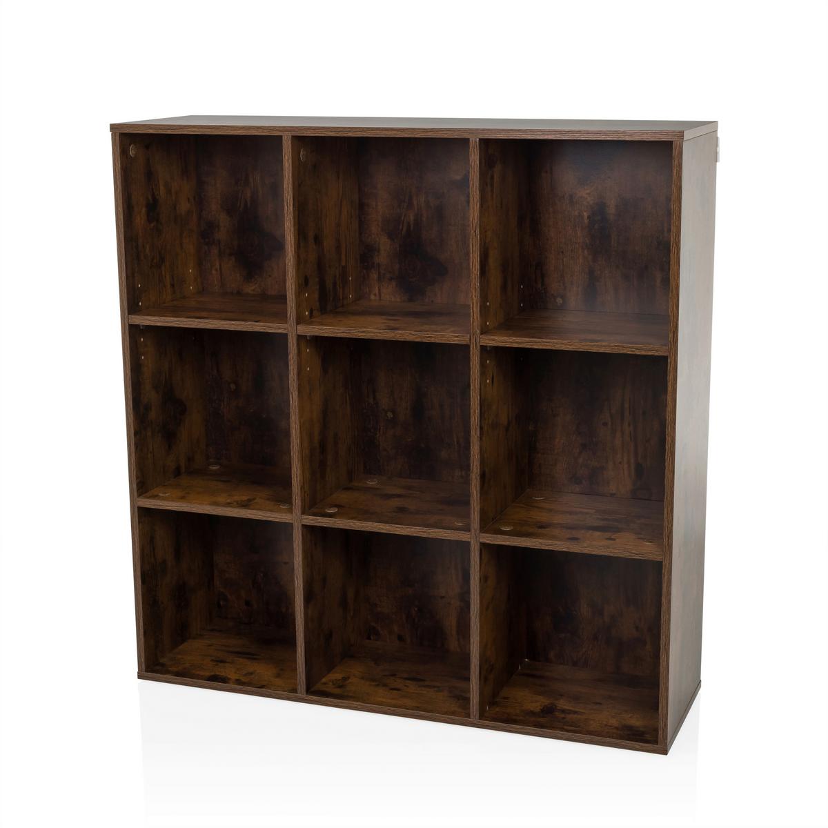 Regal Bjorke Eichefarben B: 97,5 cm - Eichefarben, MODERN, Holz (97,5/100/30cm) - MID.YOU