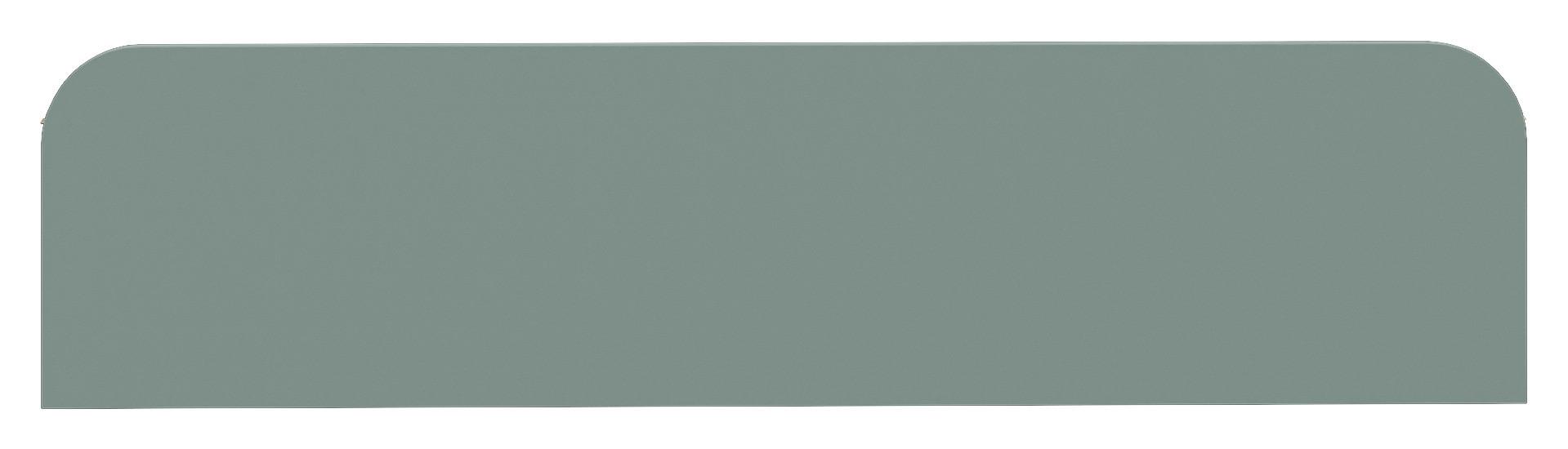 POSTEĽNÁ ZÁSUVKA HOA - farba duba/šalviovozelená, Modern, kompozitné drevo (91/23/53cm)