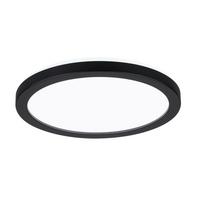 LED-Paneel Ø 19 cm Rund - Schwarz, Basics, Kunststoff (19/2,8cm) - Paulmann