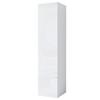 Hochschrank Vera Weiß Hg B: 30cm - Weiß Hochglanz/Weiß, Design, Holzwerkstoff (30/130/33cm) - Livetastic