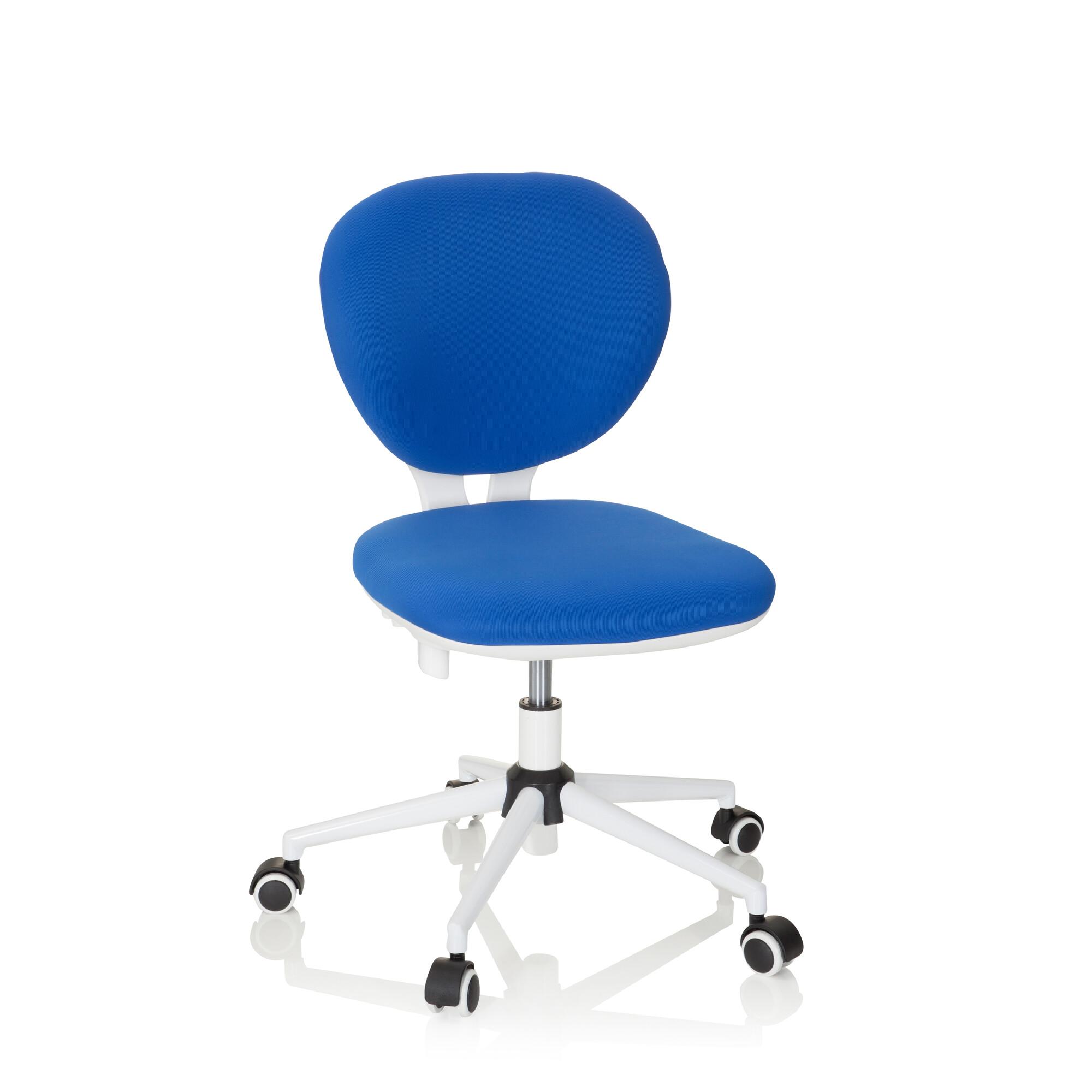 Jugenddrehstuhl Kid Vivo Stoff Blau - Blau, Basics, Kunststoff (43/82-95/56cm) - MID.YOU