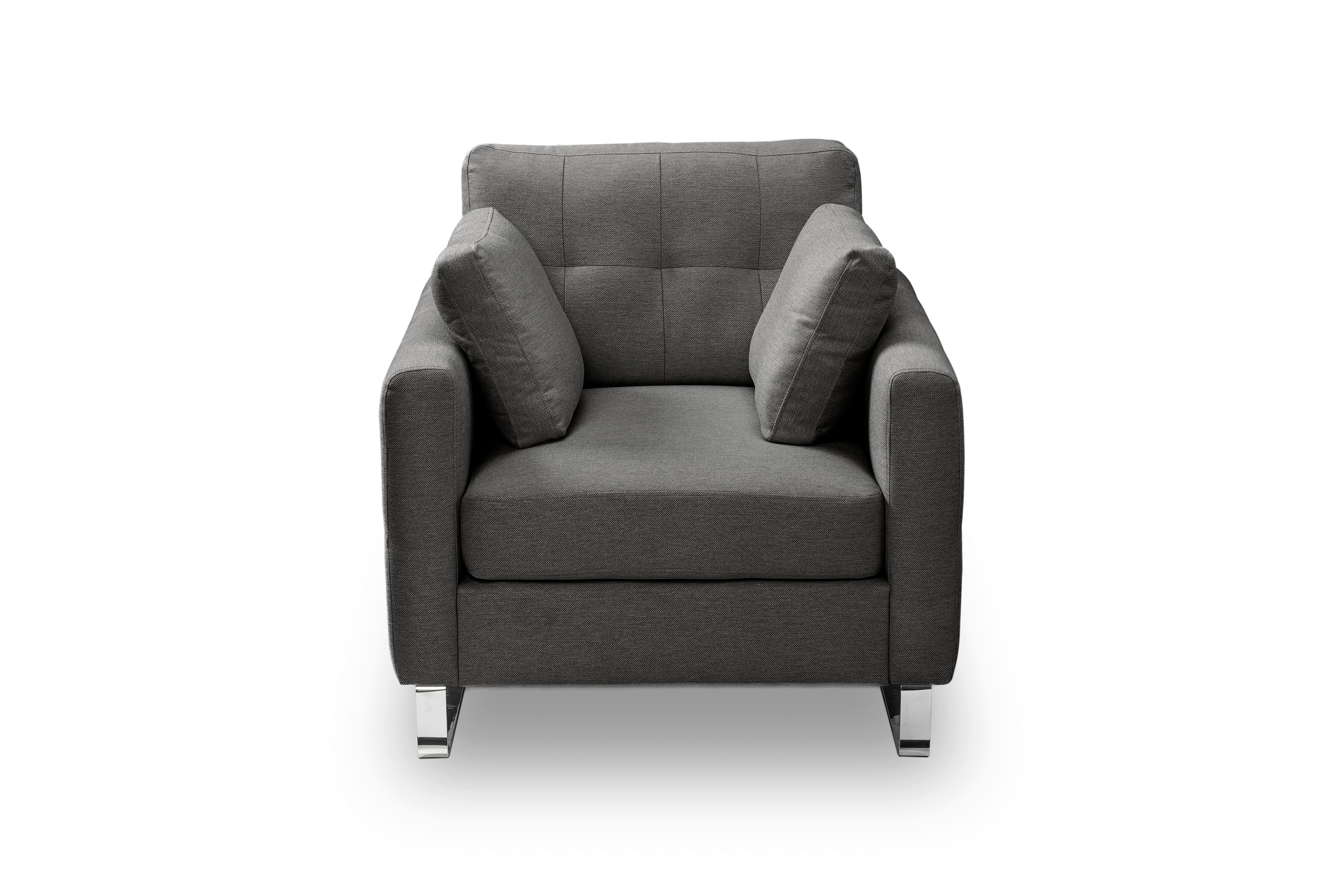 1,5-Sitzer Hera Grau B: 93cm