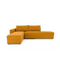 Ecksofa Looks Iii - Gelb/Schwarz, Design, Textil (287/229cm) - LOOKS by W.Joop