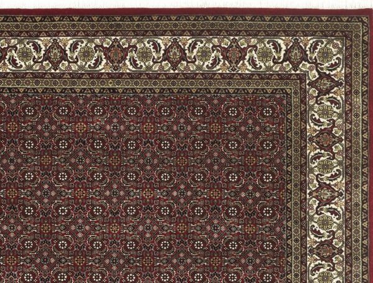 Läufer Bidjar Elegant  Medallion - Rot/Creme, Basics, Textil (80/200cm) - Cazaris