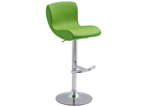 Barhocker Fresh Apfelgrün - Chromfarben/Grün, MODERN, Kunststoff/Metall (38/88-110/49cm) Barhocker Fresh Apfelgrün - Chromfarben/Grün, MODERN, Kunststoff/Metall (38/88-110/49cm)