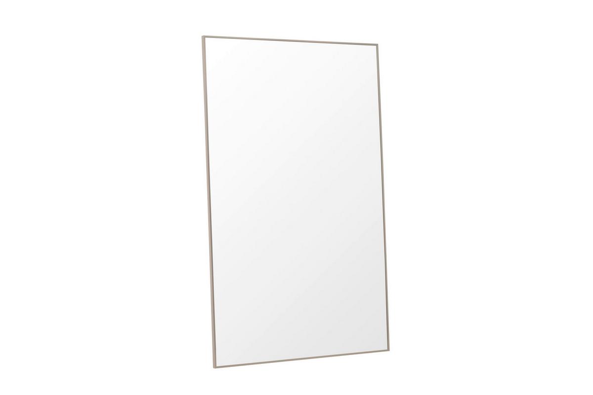 Spiegel Orlando B: 120cm - Beige, MODERN, Glas/Metall (120/190/3cm) - Livetastic