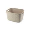 košík na drobnosti SOFTEX L - béžová, Basics, plast (38/22/29cm) - Curver