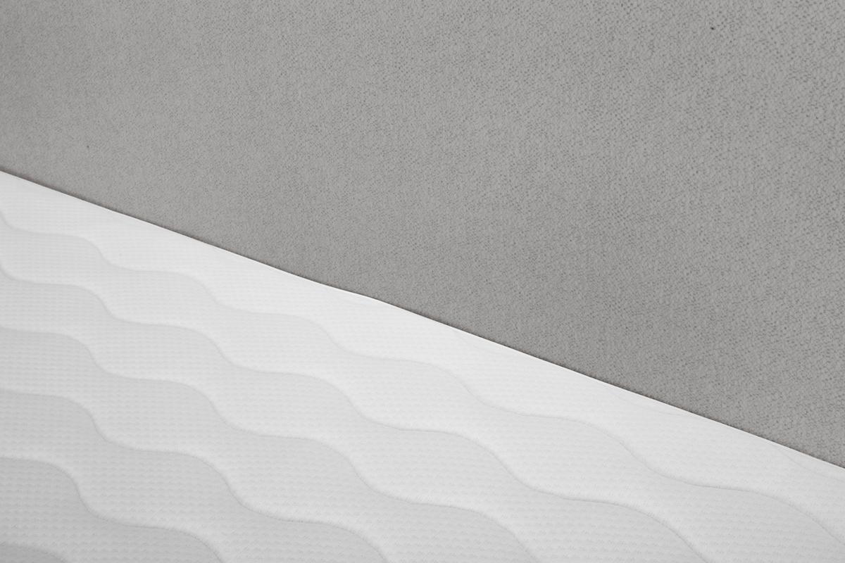 Boxspringbett Linz 140x200 Cm Grau Inkl. Topper - Schwarz/Grau, MODERN, Textil (140/200cm) - MID.YOU