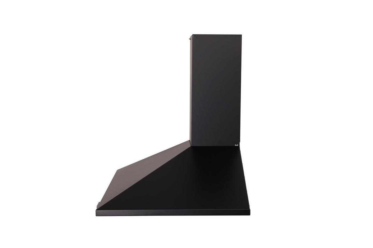 Dunstabzugshaube Respekta Karena Schwarz B:90cm - Schwarz, Basics, Metall (90/58-96/47,5cm) - Respekta