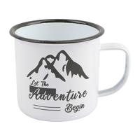 Tasse Jermain - Schwarz/Weiß, KONVENTIONELL, Metall (11,5/9/8cm) - Ondega