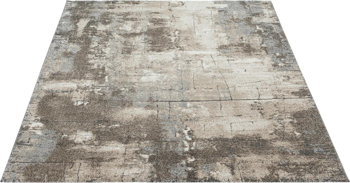 Vintage-Teppich Ibiza 601 - Hellbraun, KONVENTIONELL, Textil (140/200cm)