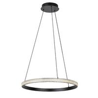 ZÁVĚSNÉ SVÍTIDLO GRETE - bílá/černá, Design, kov/plast (50/150cm)