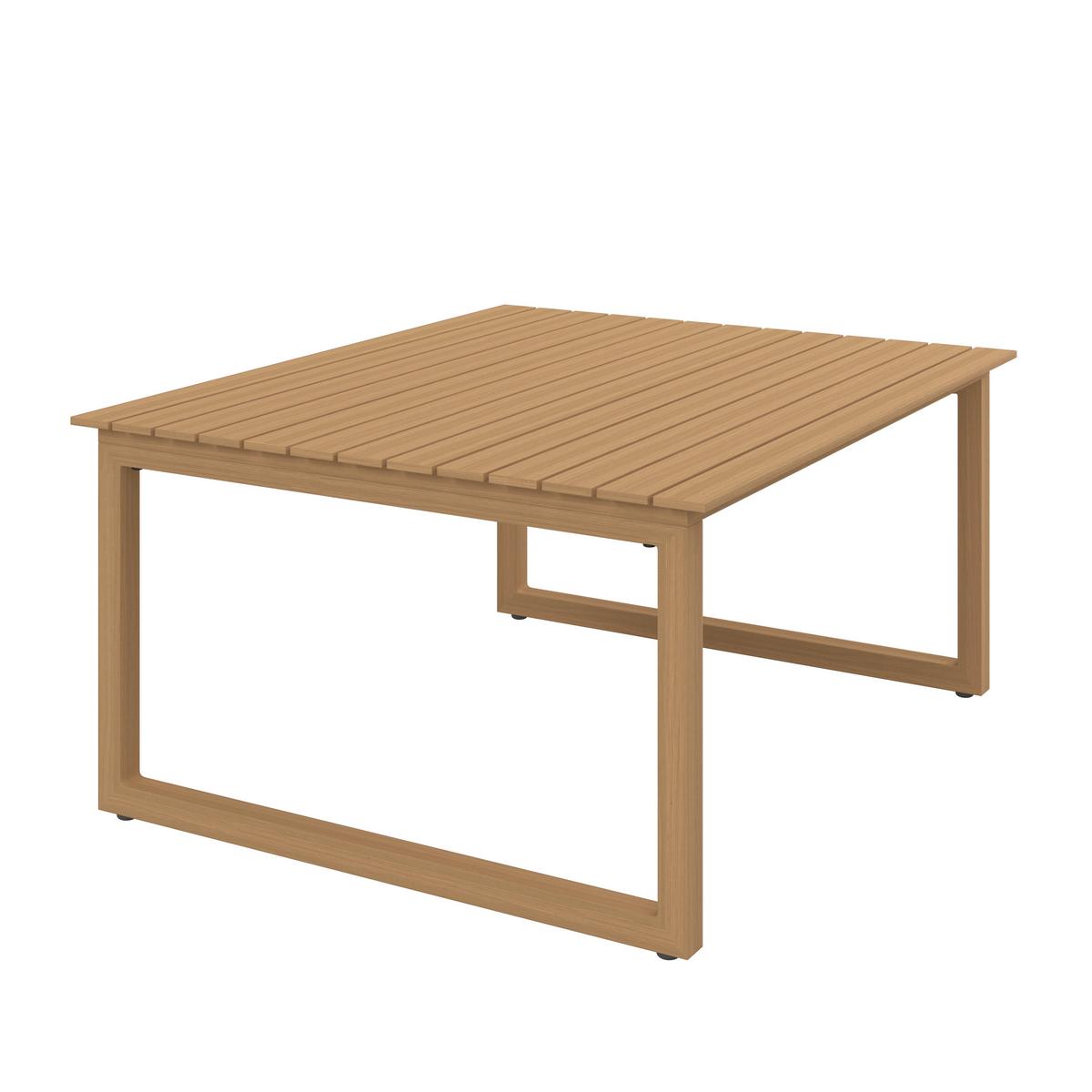 TERASOVÁ SEDACIA SÚPRAVA ELORA - farba akácie/prírodná farba, Modern, kov/textil (223/75/74cm) - Bessagi Garden