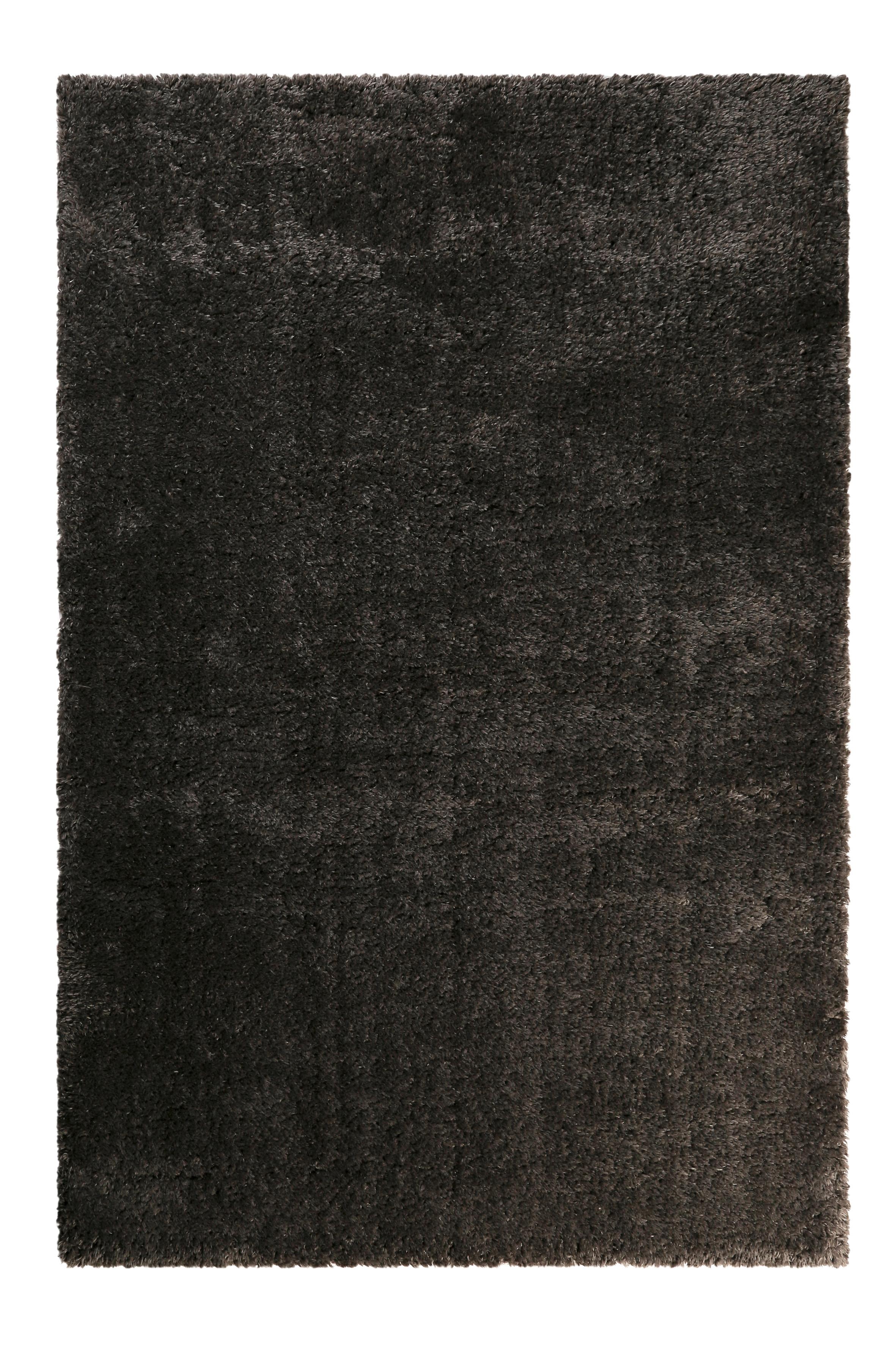 Hochflorteppich Toubkal Anthrazit 133x200 cm - Anthrazit, Design, Textil (133/200cm) - WECON HOME