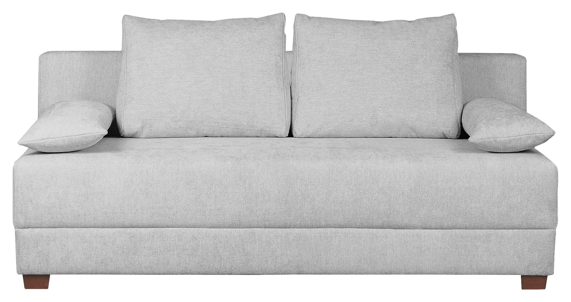 Schlafsofa Dingo, Hellgrau B: 202 cm