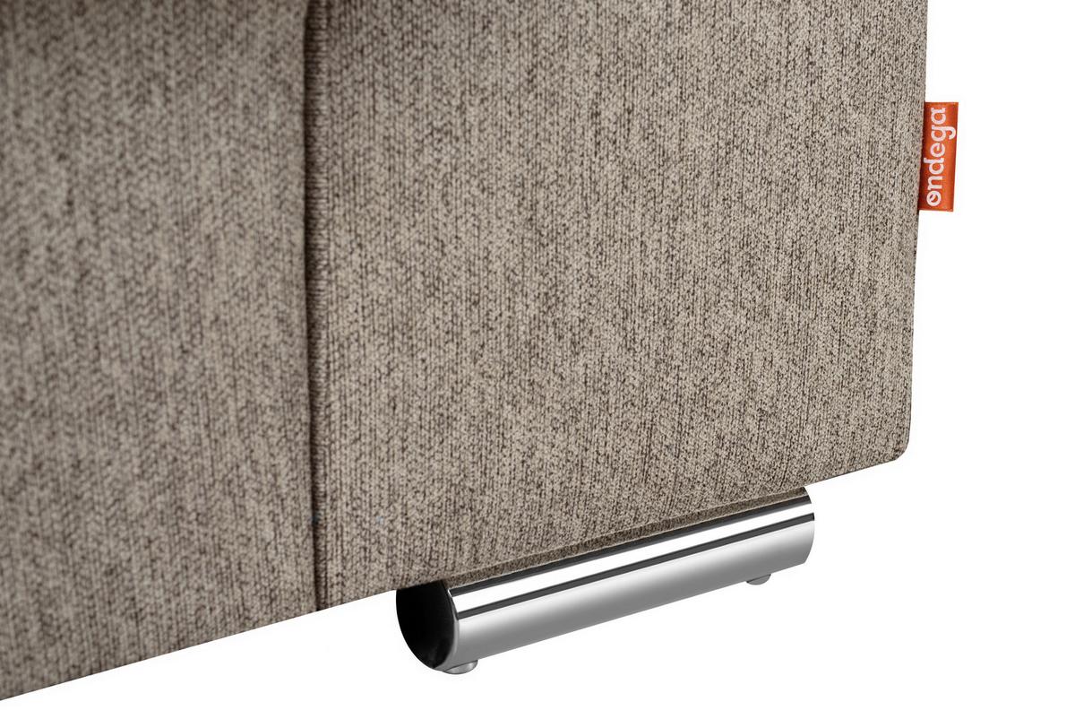 3-sitzer-sofa + Schlaffunktion Mit Armlehnen Garcia Beige - Beige, MODERN, Textil (250/84/105cm) - Ondega