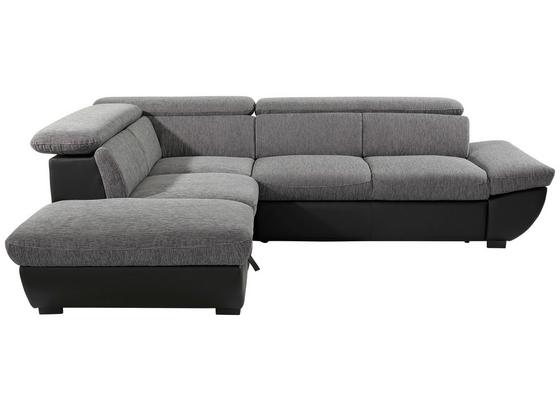Sedacia Súprava Chance - čierna/sivá, Moderný, textil (228/270cm) Sedacia Súprava Chance - čierna/sivá, Moderný, textil (228/270cm)