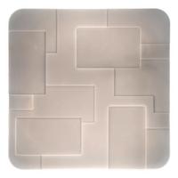 LED-Deckenleuchte Luxor L: 54 cm dimmbar mit Fernbedienung - Weiß, Design, Kunststoff/Metall (54/6,5cm) - Näve