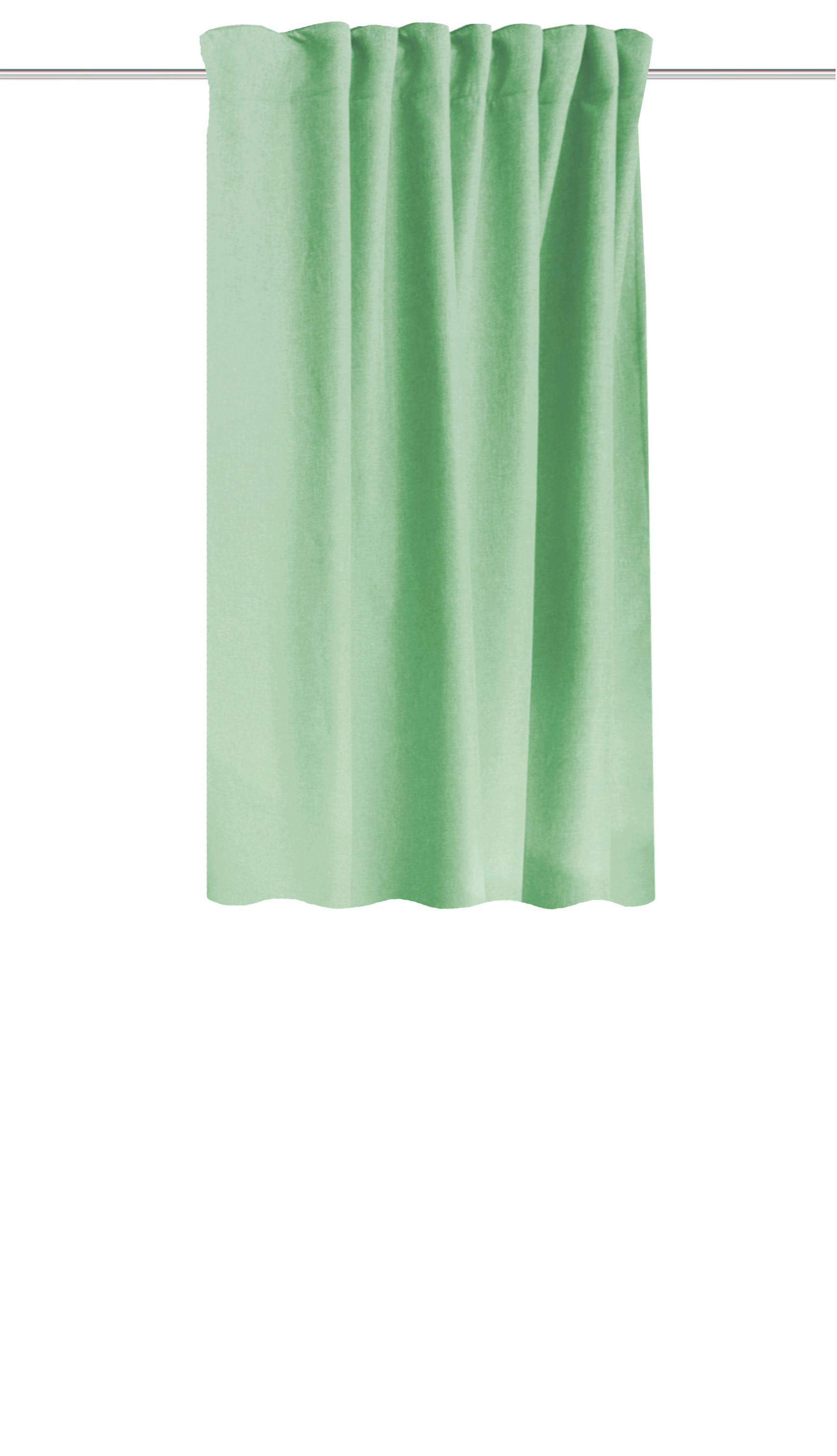 Wärmeschutzvorhang Mintgrün B: 135 cm