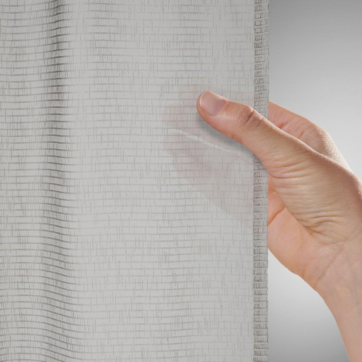 HOTOVÝ ZÁVES Luka, sivá ca. 135x245cm - sivá, Konventionell, textil (135/245cm) - Premium Living