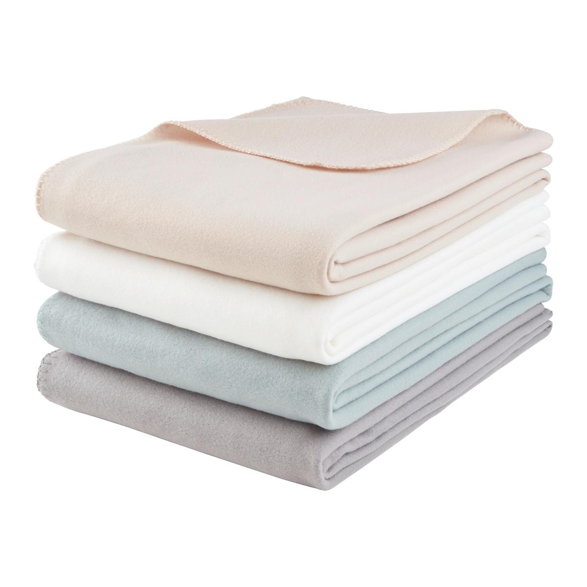 Fleecová deka Felicity, 140/200cm, béžová - béžová, Konvenční, textil (140/200cm) - Modern Living
