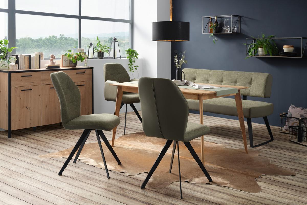 JEDÁLENSKÝ STÔL RITA 140 - farba duba, Konventionell, drevo (140/75/90cm) - Zandiara